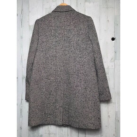 J. Crew Wool Blend Tweed Topcoat Sz 8 - Picture 5 of 8